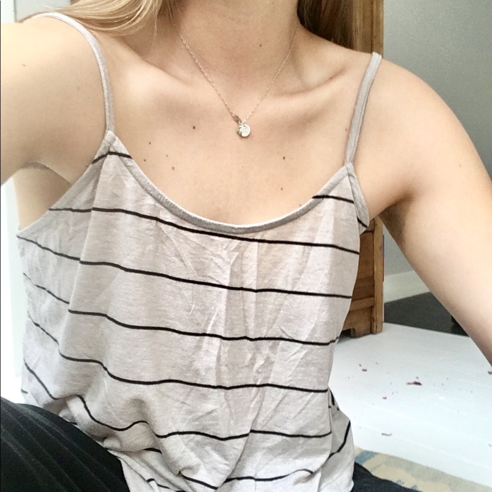 RARE striped Brandy Melville Tank Top